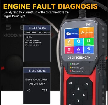 Alati za automobile: Novo -T600 OBD2 / EOBD + CAN Auto DIjagnostika Podrzani Protokoli — 9