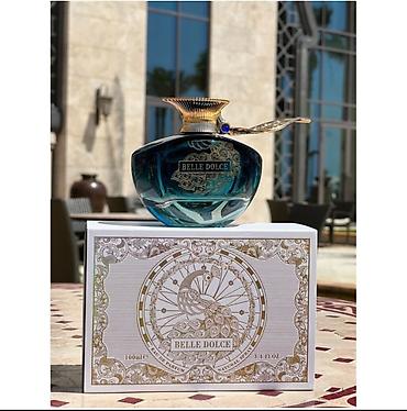 ucuz kask: Belle Dolce qadın üçün ətir – 100 ml Eau de Parfum. İstehsalçı ölkə — 3