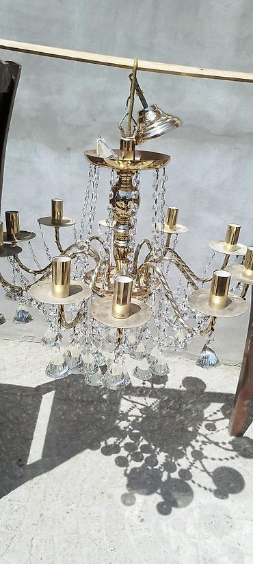 bezek sekilleri: Çılçıraq, 8 lampa, Metal — 4