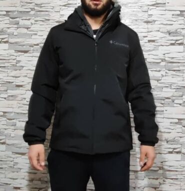 куртки длинные мужские: Куртка L (EU 40), цвет - Черный