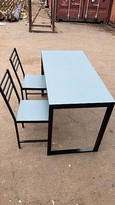 Садовый мебель комплект. Каркас металлический квадратная труба 40х40 — 4