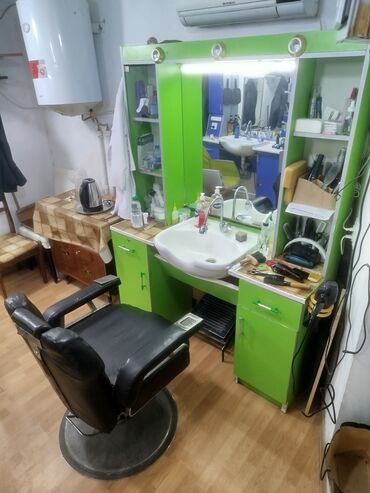 стол для маникюра купить: Bərbər salonu üçün mebel və avadanlıq dəsti - Bərbər kreslosu: geniş