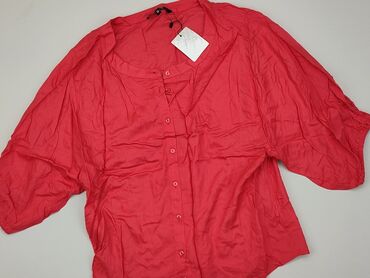 bluzki na krótki rękaw damskie plus size: Блуза жіноча, S, стан - Ідеальний