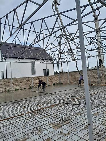 Ev və bağ: Salam hormetli musderiler . isdenilen marka beton sifarisiyle 24 saat — 2
