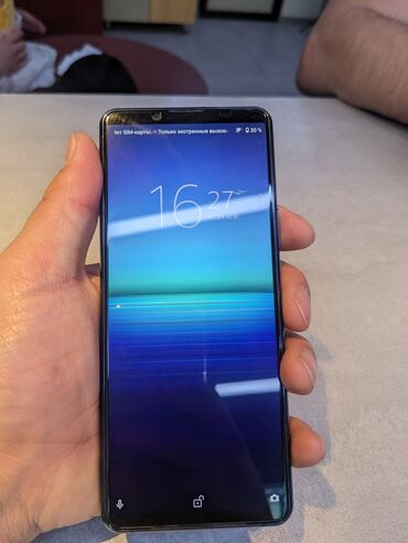 Sony: Sony Xperia 5 II, Колдонулган, 128 ГБ, түсү - Көк, 1 SIM, eSIM