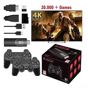 Video oyunlar və konsollar: Oyun konsolu 8K GamestickYeni Oyun Konsolu 8K Gamestick 🔹 Oyun konsolu — 4