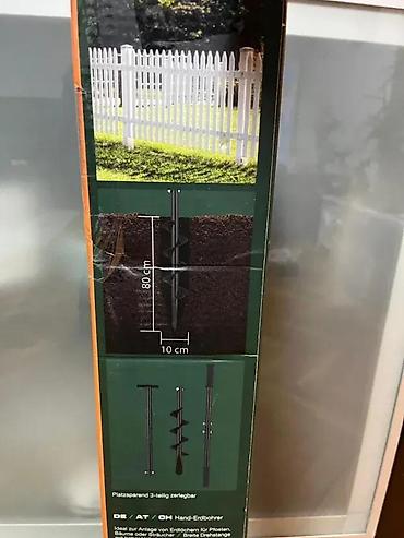 Burgije: Ručna burgija za zemlju PARKSIDE - Idealna za postavljanje stubova — 7