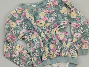 sweterek z dekoltem: Sweatshirt, 2-3 years, 92-98 cm, condition - Fair