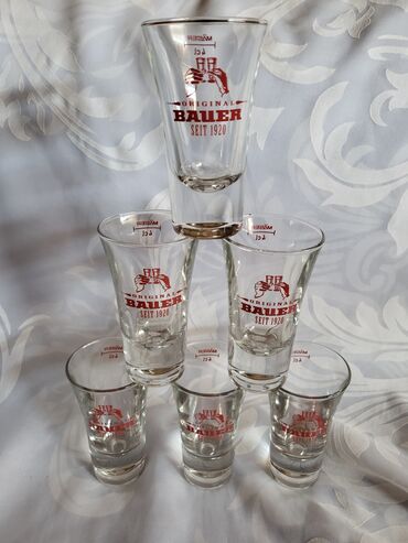 Čaše: Casice nove orig.Bauer za zestoko pice vintaz. italijanske. Puno na lalafo.rs — 2 Čaše: Casice nove orig.Bauer za zestoko pice vintaz. italijanske. Puno — 2