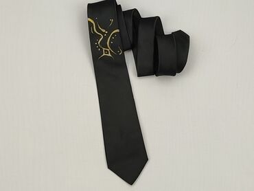 Krawat, kolor - Czarny, stan - Bardzo dobry