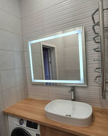 Зеркала: Зеркало на заказ! Подсветка оптом Виды зеркал: зеркало с подсветкой — 4