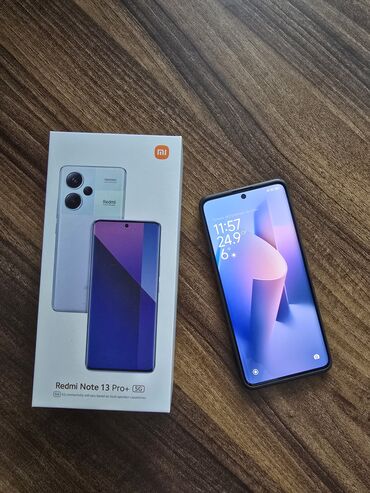 телефоны на 5000: Redmi, Redmi Note 13 Pro Plus, Б/у, 512 ГБ, цвет - Черный, 2 SIM