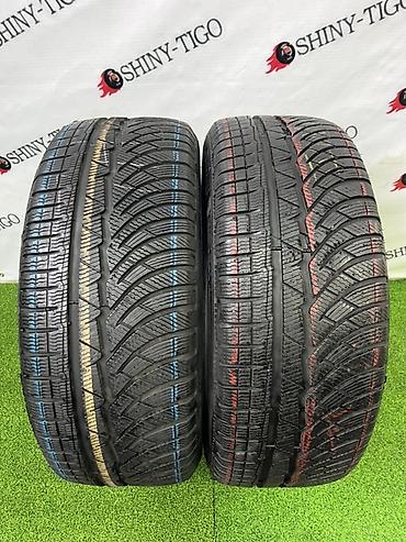 mishlen: Шины 235 / 55 / R 17, Зима, Б/у, Пара, Легковые, Германия, Michelin — 1