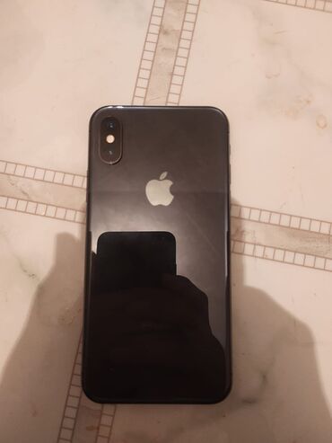 дисплей на айфон 5: IPhone Xs, Колдонулган, 64 ГБ, Space Gray, Коргоочу айнек, Каптама, 72 %