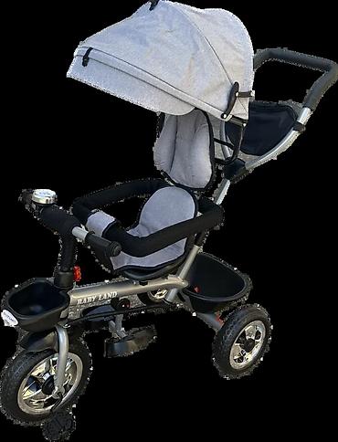 marsovke cizme: TRICIKL TS5019 SIVI – udoban tricikl i guralica u jednom, idealan za — 1