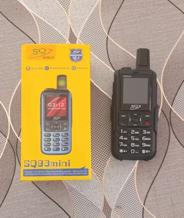 Kompüter, noutbuk və planşetlər: SQ93 Mini mobil telefon qara rəngdə, yığcam dizayna malikdir və