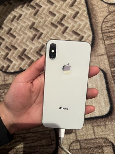 Apple iPhone: IPhone X, Б/у, 64 ГБ, 100 %