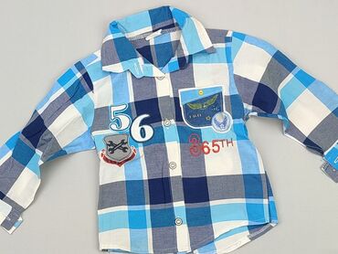 dluga sukienka tiulowa: Shirt 1.5-2 years, condition - Very good, pattern - Cell, color - Blue