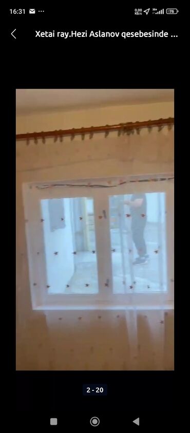 Uzunmüddətli kirayə evlər: 35 kv. m, 1 otaqlı, Kombi, Qaz, İşıq — 11