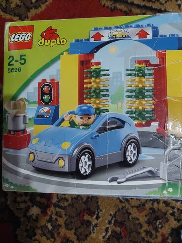 лего чима: Lego Duplo 5696 Автомойка, б/у, из первых рук, коробка оригинальная