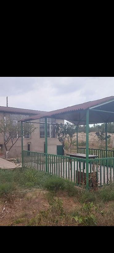 nzs qesebesinde 3 otaqli ev type 1: Kirayə verilir 2otaq həyət evi - Geniş işıqlı zal: künc divan, çay — 8