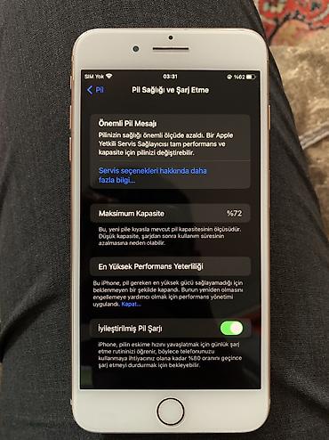 iphone xoş max: IPhone 8 Plus, 64 GB, Rose Gold, Barmaq izi, Simsiz şarj — 2