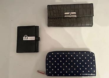 stüssy wallet: Qadın pulqabıları və kiçik kosmetik kisə dəsti Məhsulun təsviri: - 3 — 8