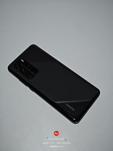 телефон бишкек бу: Huawei P40 Pro, Колдонулган, 128 ГБ, түсү - Кара, 2 SIM — 1