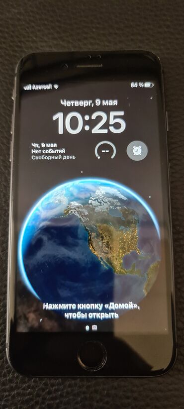 iphone 8 plis: IPhone 8, 64 GB, Matte Space Gray, Barmaq izi