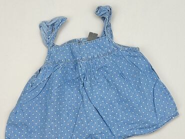 czarna lniana sukienka: Dress, Little kids, 2-3 years, 98-104 cm, condition - Fair