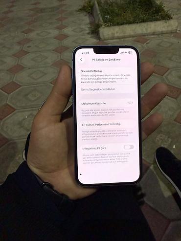 iphone 13 qirmizi: IPhone 13, Mavi, Face ID — 2
