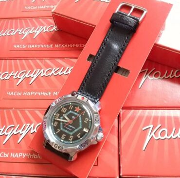 ayfon saatlari: Новый, Наручные часы, Vostok, цвет - Серебристый