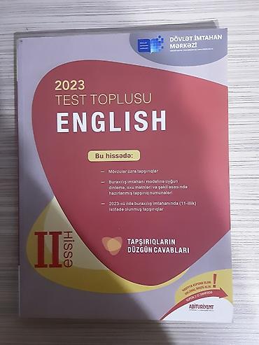 Testlər: İngilis dili Testlər 11-ci sinif, 2-ci hissə, 2023 il — 1