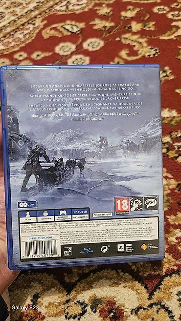 диск игр: God of War Ragnarök — диск для PS4 (официальное издание на Blu‑ray) — 4