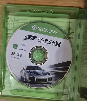 xbox one s disk: Forza Motorsport 7 – Xbox One diski - Platforma: Xbox One (fiziki — 2