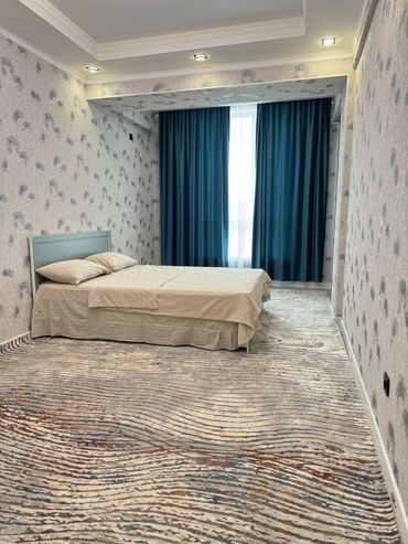 bishkek park residence: 3 комнаты, Душевая кабина, Постельное белье, Кондиционер