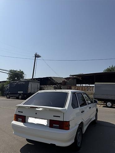 baqaj vaz: Lada Samara 5 qapılı hetçbek, ağ rəng. - Kuzov: aerodinamik gövdə kiti — 6