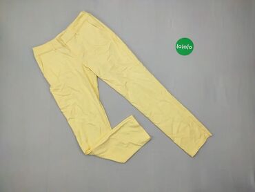Spodnie M (EU 38), stan - Dobry, wzór - Jednolity kolor, kolor - Żółty