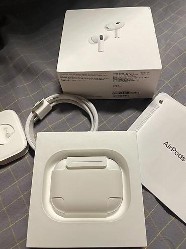airpods pro 1: Məhsul: Apple AirPods Pro (MagSafe şarj qabı ilə), ağ rəng — 1