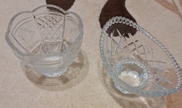 чайный сервиз барановка ссср: Kanfet qablari. qirigi, cati yoxdu, az islenib. ikisi birge 10 manat