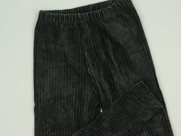 massimo dutti spodnie z wysokim stanem: Material trousers for women, size S (EU 36)