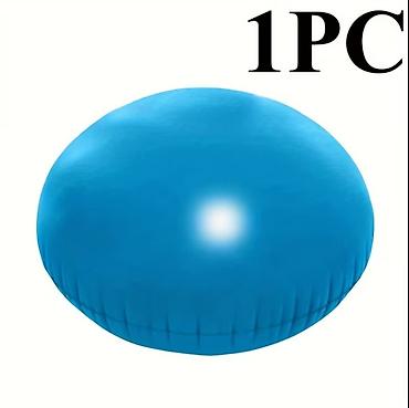solarni prekrivač za bazen: Jastuk na naduvavanje za zimski prekrivač bazena – 109 × 109 cm ✅ — 3