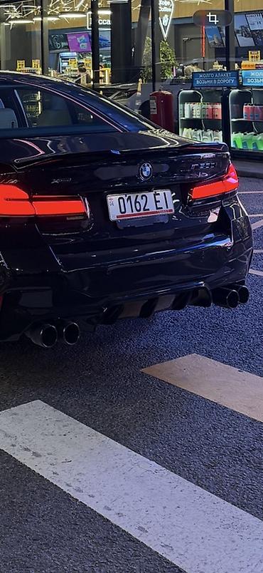 Обвес: BMW 5 Series (G30) — задняя часть с пакетом M Performance - Двигатель — 1