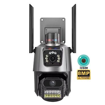 8MP Ultra HD Wi‑Fi PTZ təhlükəsizlik kamerası - 8MP (Ultra HD) təsvir lalafo.az -da 8MP Ultra HD Wi‑Fi PTZ təhlükəsizlik kamerası - 8MP (Ultra HD) təsvir