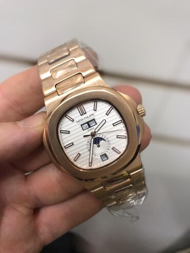 швейцарские часы patek philippe: Patek Philippe Nautilus Chronograph ️Абсолютно новые часы !! ️Диаметр