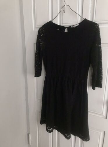 вечернее короткое платье: Вечернее платье, Короткая модель, С рукавами, L (EU 40)