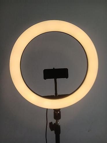 Кольцевая LED‑лампа с регулируемой цветовой температурой и штативом - at lalafo.kg Кольцевая LED‑лампа с регулируемой цветовой температурой и штативом -