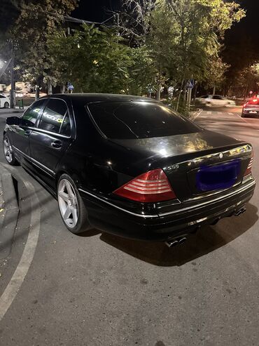 мерседес бенз 5 5: Mercedes-Benz S-Class: 2002 г., 5 л, Автомат, Бензин, Седан