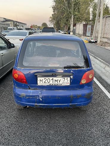 х2 00: Daewoo Matiz: 2002 г., 1 л, Механика, Бензин, Хэтчбэк — 4