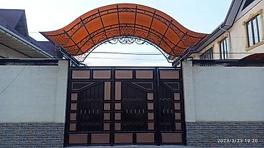 светлый брама: Кованные ворота и навесы под заказ - Изготовление кованных распашных — 3